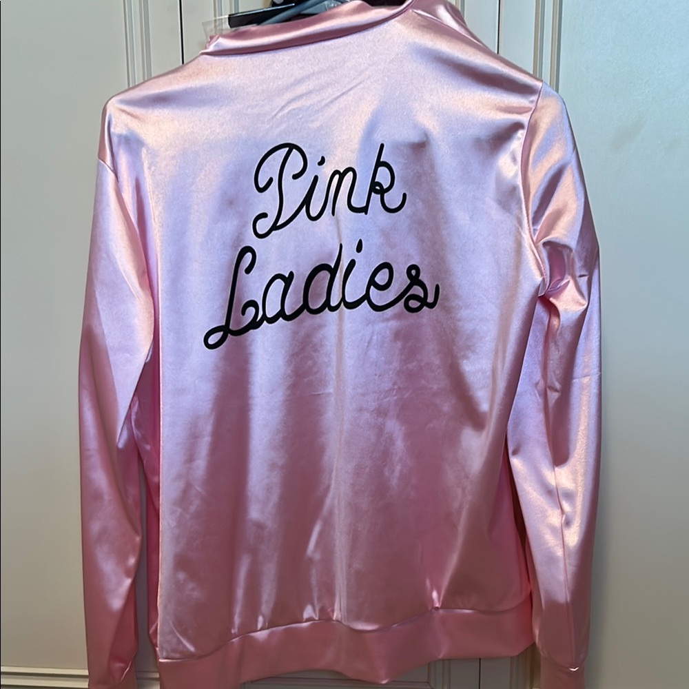 Pink Ladies Satin Jacket